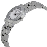Marc Jacobs Mini Amy White Dial Silver Steel Strap Watch for Women - MBM3055