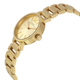 Marc Jacobs Peggy Gold Dial Gold Steel Strap Watch for Women - MBM3405