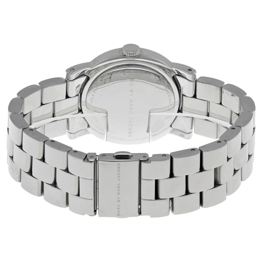 Marc Jacobs Mini Amy White Dial Silver Steel Strap Watch for Women - MBM3055