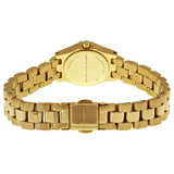 Marc Jacobs Henry Dinky Gold Dial Gold Steel Strap Watch for Women - MBM3199