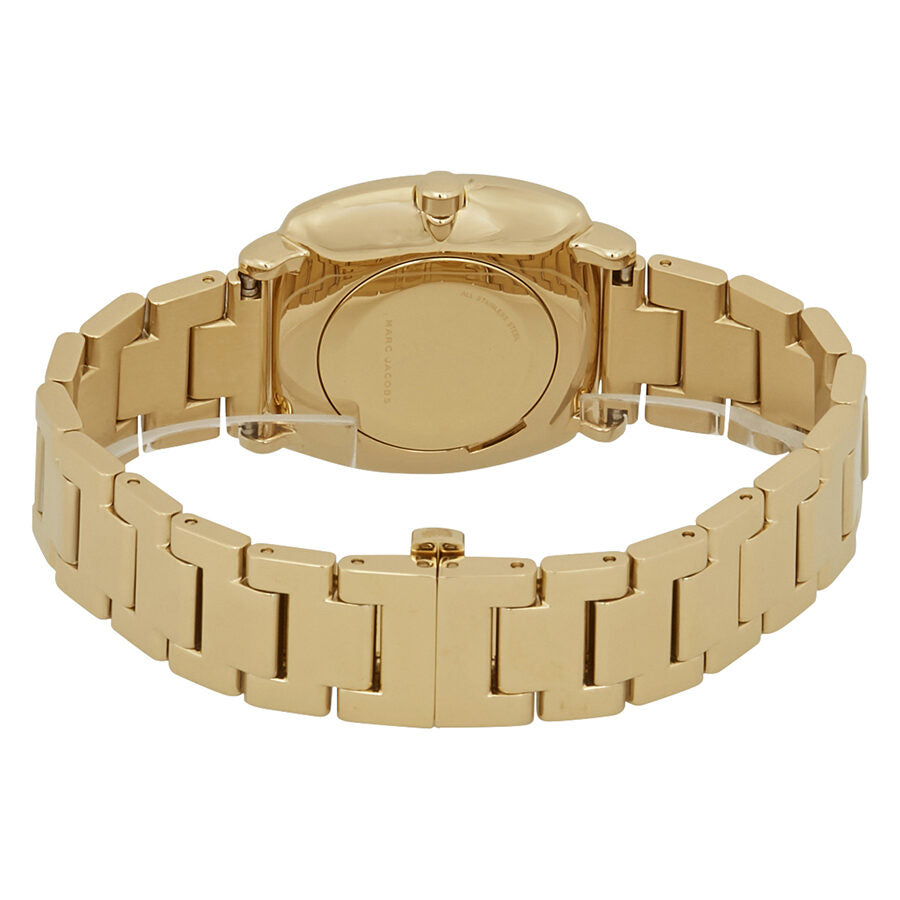 Marc Jacobs Mandy Gold Dial Gold Steel Strap Watch for Women - MJ3549