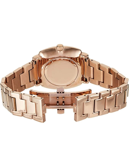 Marc Jacobs Henry Rose Gold Dial Rose Gold Steel Strap Watch for Women - MBM3293
