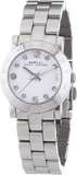 Marc Jacobs Mini Amy White Dial Silver Steel Strap Watch for Women - MBM3055