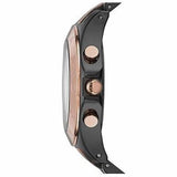 Marc Jacobs Blade Chronograph Grey Dial Two Tone Steel Strap Watch for Women - MBM8583