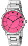 Marc Jacobs Roxy Pink Dial Silver Steel Strap Watch for Women - MJ3524