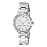 Marc Jacobs Roxy White Dial Silver Steel Strap Watch for Women - MJ3568