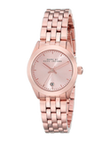 Marc Jacobs Peeker Rose Gold Dial Rose Gold Steel Strap Watch for Women - MBM3374
