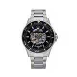 Maserati SFIDA Automatic Black Dial Silver Steel Strap Watch For Men - R8823140002