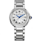 Maurice Lacroix Fiaba Silver Dial Silver Steel Strap Watch for Women - FA1004-SS002-110-1