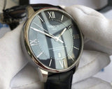 Tissot Chemin Des Tourelles Powermatic 80 Black Dial Black Leather Strap Watch For Men - T099.407.16.058.00