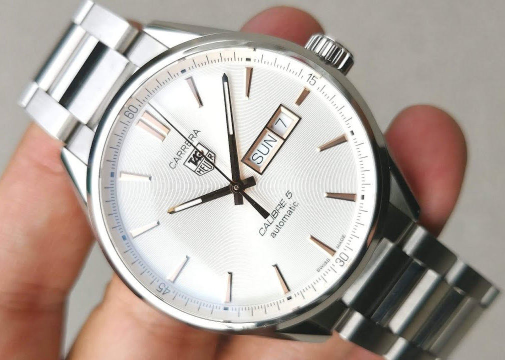 Tag Heuer Carrera White Dial Watch for Men - WAR201D.BA0723