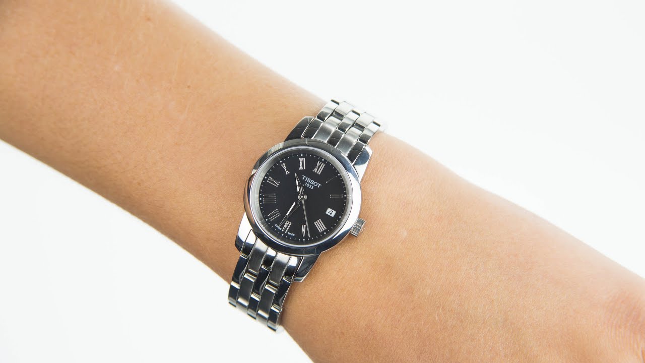 Tissot T Classic Dream Black Dial Watch For Women - T033.210.11.053.00