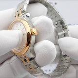 Tissot T Classic Le Locle Automatic Silver Dial Two Tone Steel Strap Watch For Women - T006.207.22.038.00