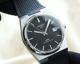 Tissot PRX Powermatic 80 Black Dial Black Rubber Strap Watch for Men - T137.407.17.051.00