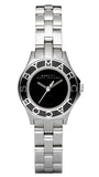 Marc Jacobs Blade Black Dial Silver Steel Strap Watch for Women - MBM3059