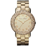 Marc Jacobs Marci Gold Dial Gold Steel Strap Watch for Women - MBM3191