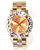 Marc Jacobs Amy Rose Gold Dial Rose Gold Steel Strap Watch for Women - MBM3223