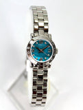 Marc Jacobs Amy Blue Dial Silver Steel Strap Watch for Women - MBM3274