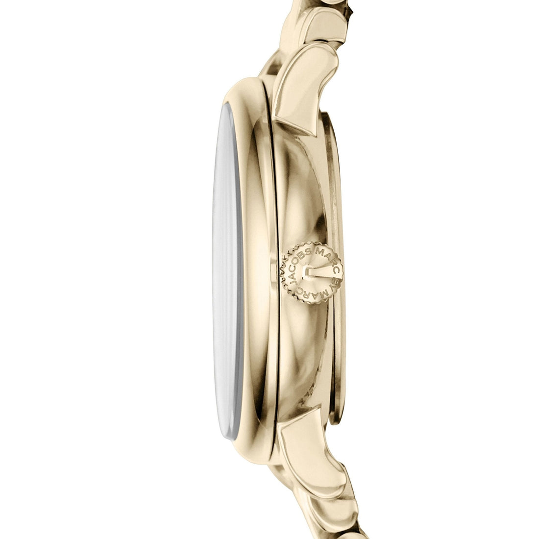 Marc Jacobs Baker Mint Green Dial Gold Steel Strap Watch for Women - MBM3284