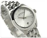 Marc Jacobs Peeker Silver Dial Silver Steel Strap Watch for Women - MBM3373