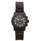 Marc Jacobs Larry Chronograph Black Dial Black Steel Strap Watch for Men - MBM5052