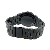 Marc Jacobs Amy Black Dial Black Steel Strap Watch for Women - MBM8595