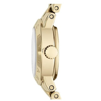 Marc Jacobs Amy Gold Dial Gold Steel Strap Watch for Women - MBM8612