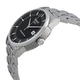 Tissot Luxury Powermatic 80 Black Dial Silver Steel Strap Watch For Men - T086.407.11.051.00