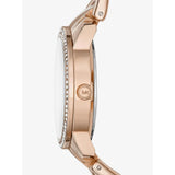 Michael Kors Nini Quartz Crystals Rose Gold Dial Rose Go Watch For Women - MK3236