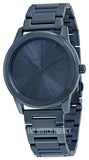 Michael Kors Hartman Quartz Blue Dial Blue Steel Strap Watch For Women - MK3509