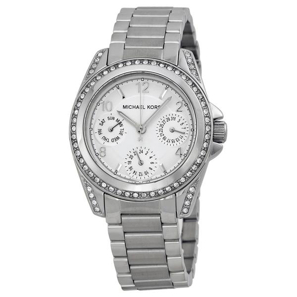Michael Kors Blair Silver Dial SIlver Steel Strap Watch for Women - MK5612