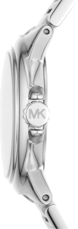 Michael Kors Camille Three Hand Silver Dial Silver Steel Strap Watch For Women - MK7259