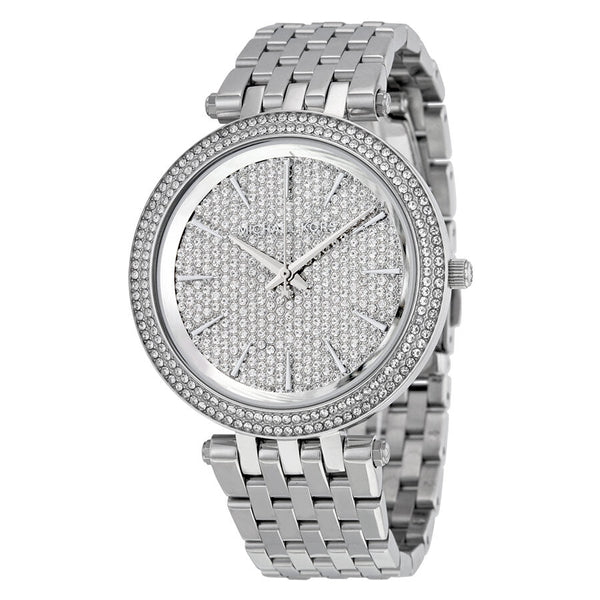 Michael Kors Darci Silver Dial Silver Steel Strap Watch for Women - MK3437