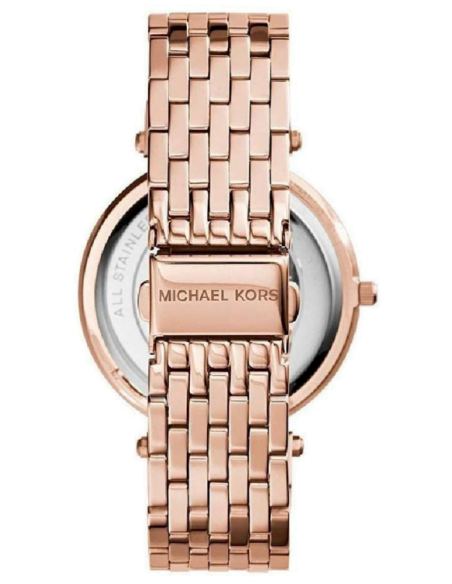 Michael Kors Darci Rose Gold Dial Rose Gold Steel Strap Watch for Women - MK3439