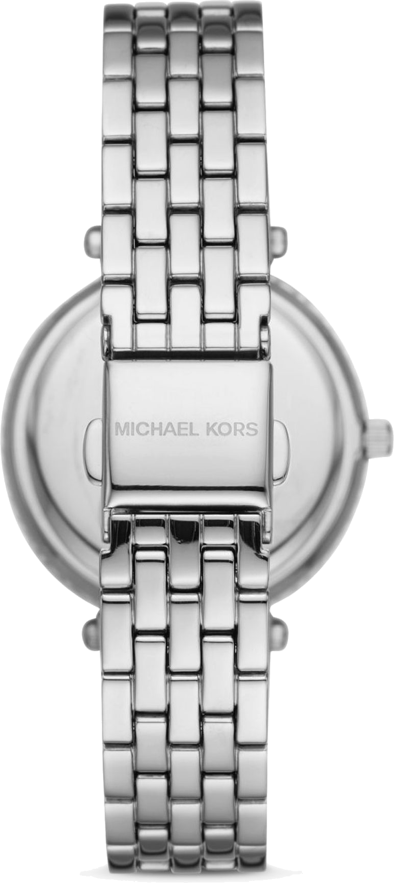 Michael Kors Darci Quartz White Dial Silver Steel Strap Watch For Women - MK4516
