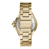 Michael Kors Camille Diamonds Gold Dial Gold Steel Strap Watch for Women - MK5720