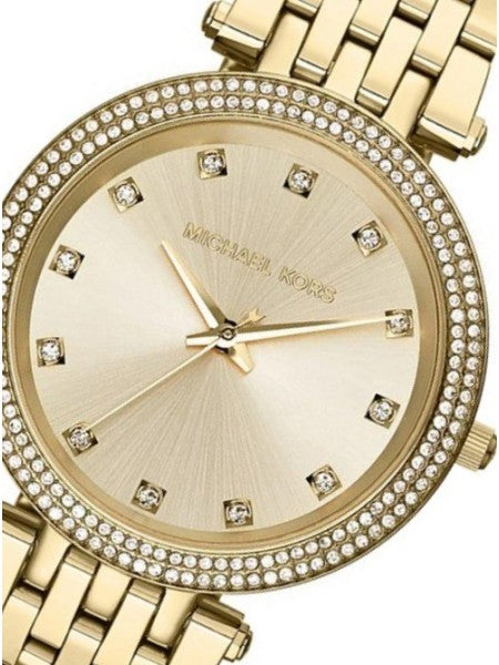 Michael Kors Darci Gold Dial Gold Stainless Steel Strap Watch for Women - MK3216