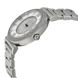Michael Kors Catlin Silver Dial Silver Steel Strap Watch for Women - MK3355