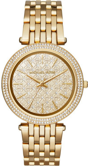 Michael Kors Darci Gold Dial Gold Steel Strap Watch for Women - MK3398