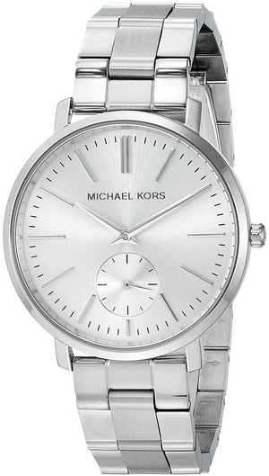Michael Kors Jaryn Quartz Silver Dial Silver Steel Strap Watch For Women - MK3499