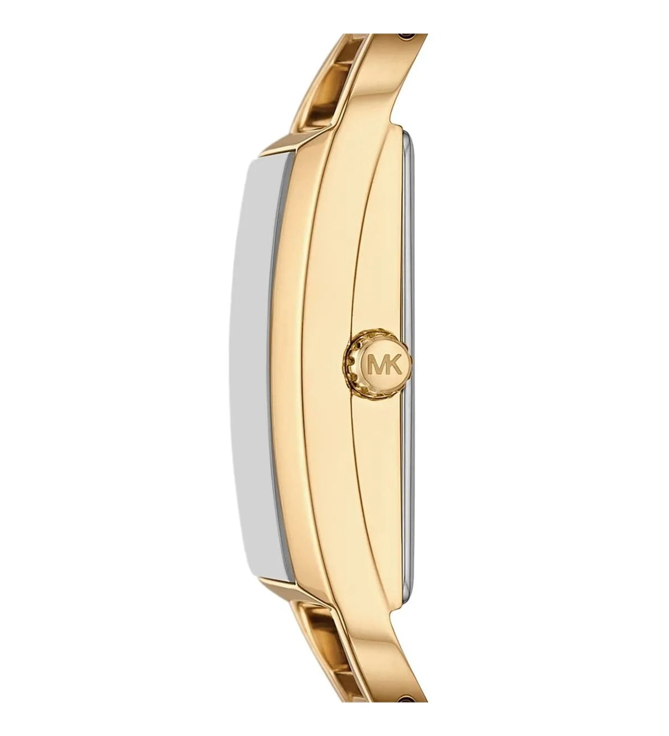 Michael Kors Empire Analog Gold Dial Gold Steel Strap Watch for Women - MK4840