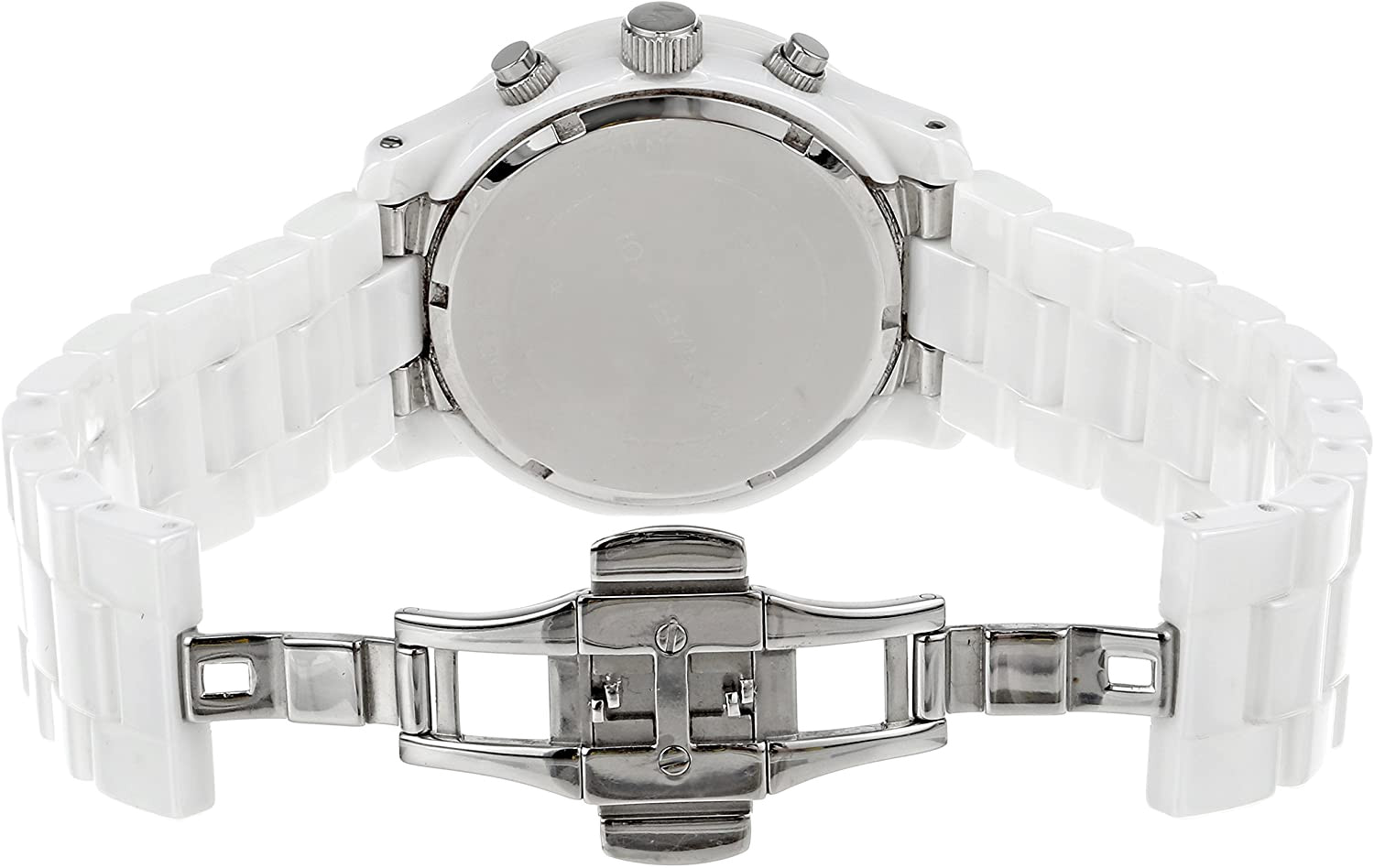 Michael Kors Runway White Dial White Steel Strap Watch for Women - MK5188