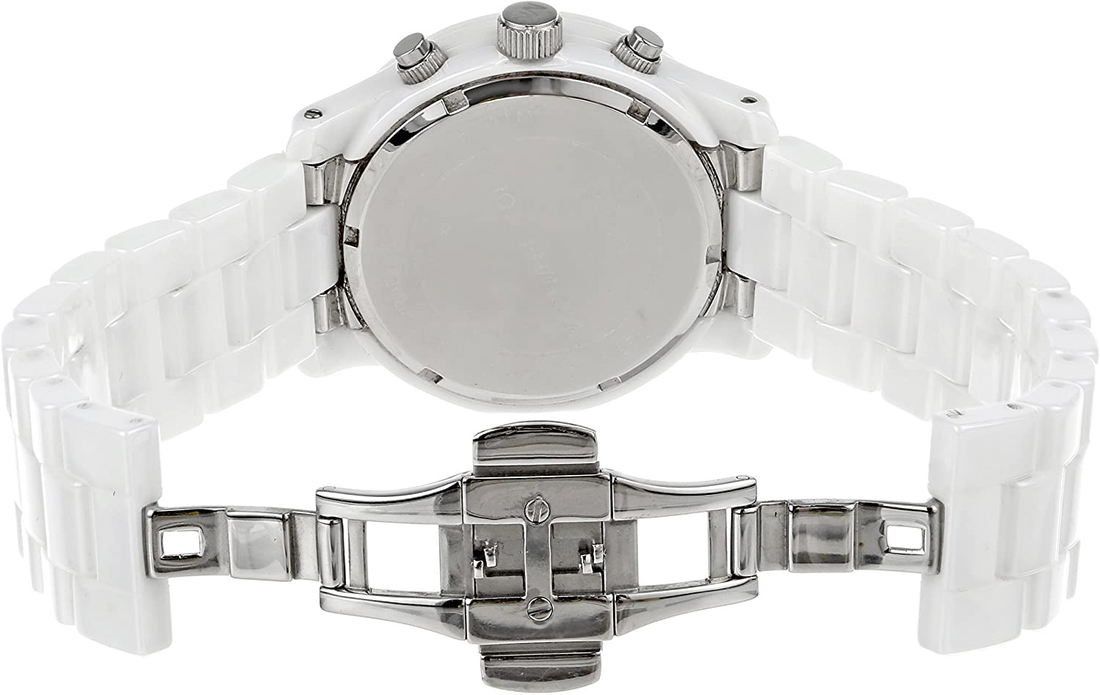 Michael Kors Runway White Dial White Steel Strap Watch for Women - MK5188
