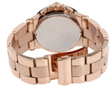 Michael Kors Dylan Rose Gold Dial Rose Gold Steel Strap Watch for Women - MK5412