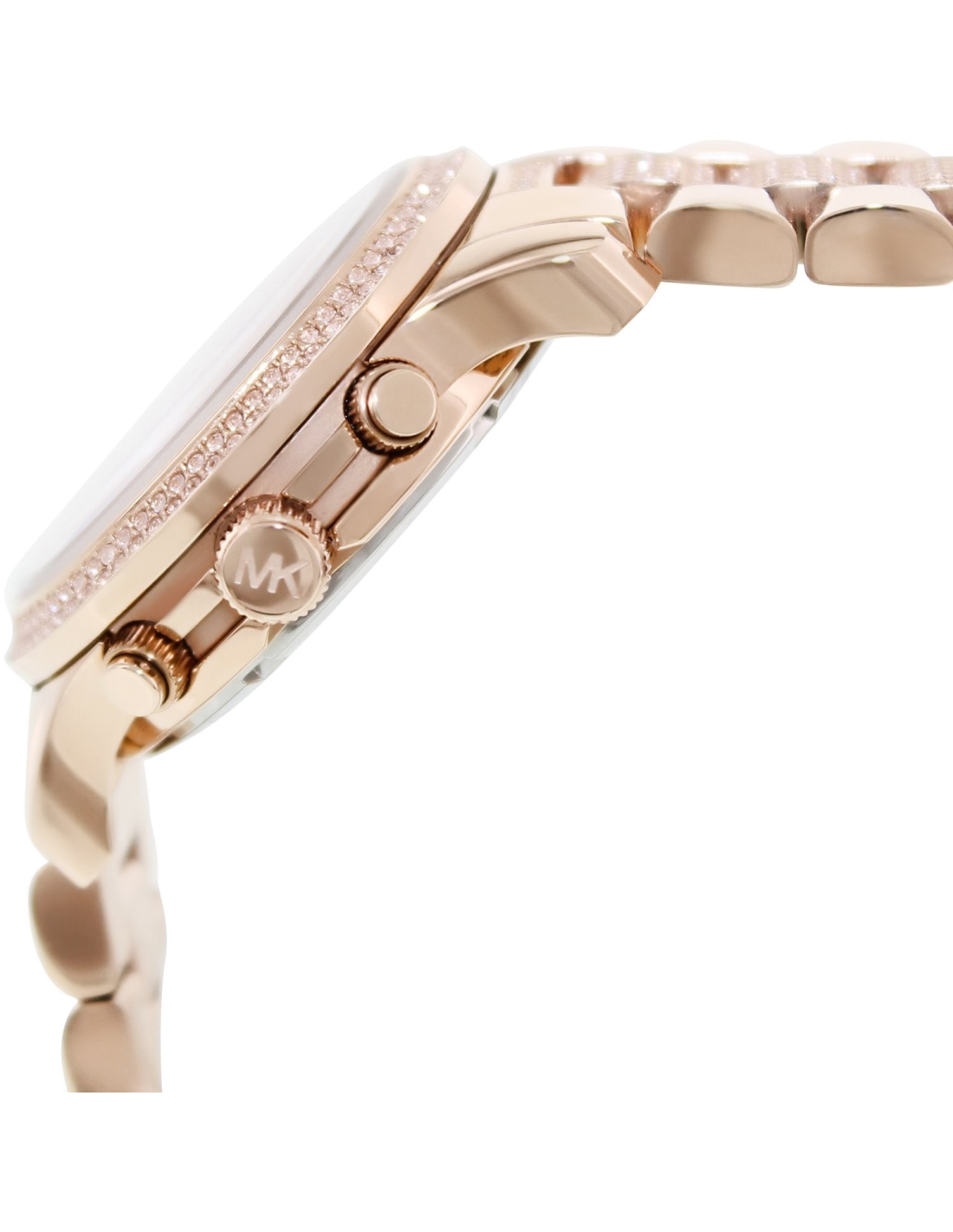 Michael Kors Runway Gold Dial Gold Steel Strap Watch for Women - MK5827