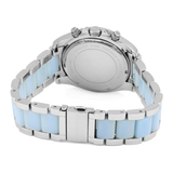 Michael Kors Blair Silver Dial Two Tone Steel Strap Watch for Women - MK6137