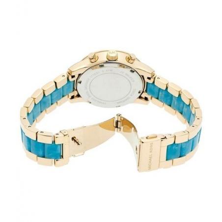 Michael Kors Parker Gold Dial Two Tone Steel Strap Watch for Women - MK6364