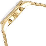 Michael Kors Lexington Gold Dial Gold Steel Strap Watch for Women - MK6473