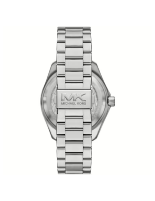 Michael Kors Maritime Three-Hand Blue Dial Silver Steel Strap Watch for Men - MK9160