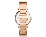 Michael Kors Parker Rose Gold Dial Rose Gold Steel Strap Watch for Women - MK5865